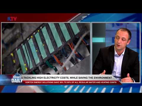 Avi Mizrahi Co Founder and VP of Marketing for Vortex Energy on ILTV logo