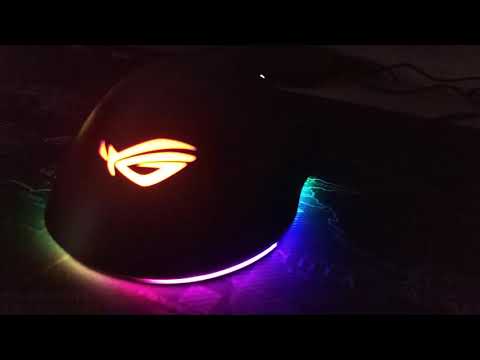 ASUS ROG Gladius II Gaming Mouse Light Effects