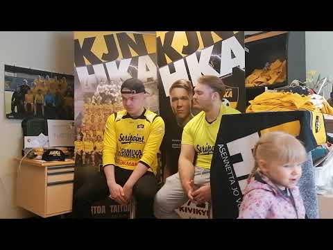 KajHa eSports joukkue 2021 Tino Oittinen ja Kalle Jokinen.