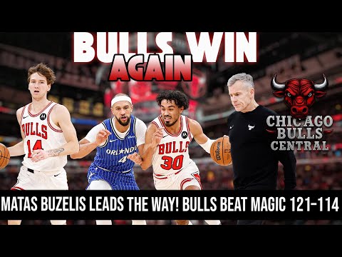 Matas Buzelis Leads the Way! Bulls Beat Magic 121–114 | Live Postgame Breakdown
