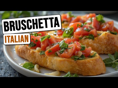the BEST Italian Bruschetta Recipe (Super Easy) | How to Make Italian Bruschetta