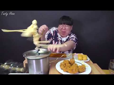 Chocolate fountain cheese funny youtuber fail 2024
