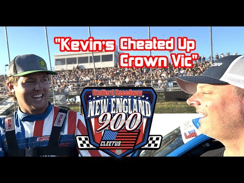 2025 New England 900 with KSR in a "Cheated Up Crown Vic!"