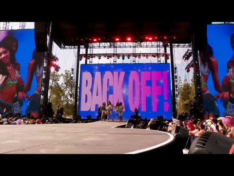 no na it's 'BACK OFF' new song (Live Stage at Head in The Clouds 2025 88rising)