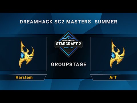 SC2 - Harstem vs. ArT - DreamHack SC2 Masters Summer - Group D - EU