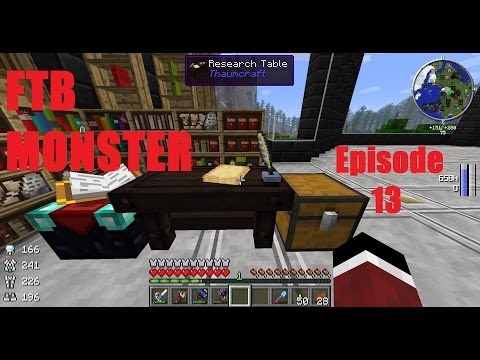 FTB Monster LP Episode 13 - Thaumcraft exploration