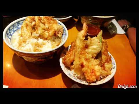 Tendon Kohaku - Tigela de arroz Tempura na cidade de Suntec