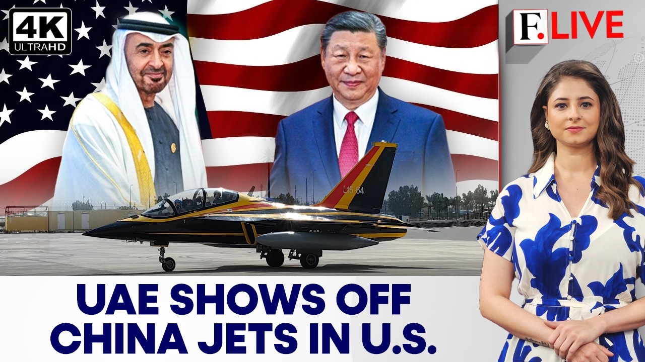 UAE Flies Chinese L-15E Military Jet at Major US Airshow | Firstpost Live | 4K