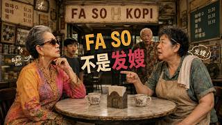 20. FA SO Is Not 发嫂 😂 | Bibik Tan Meets Her Kopitiam Counterpart | Singapore Comedy
