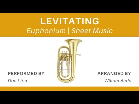 Levitating - Dua Lipa | Euphonium | Sheet Music