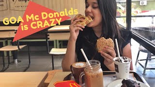 Delhi Girl Tries South Indian Mcdonalds | Kabab Burger, American Cheese Burger and more
