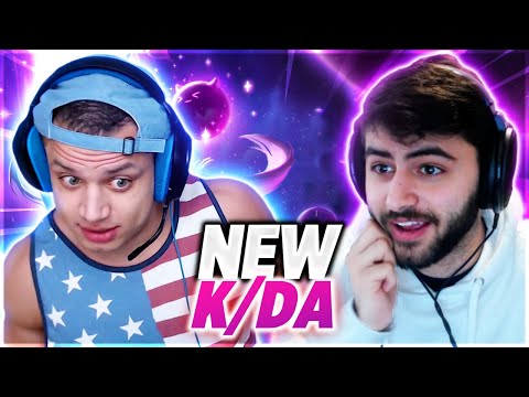 Yassuo & Tyler1 React to New KDA Song (K/DA - More) - Daily LoL Moments