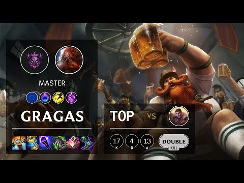 Gragas Top vs Jayce - EUW Master Patch 11.10