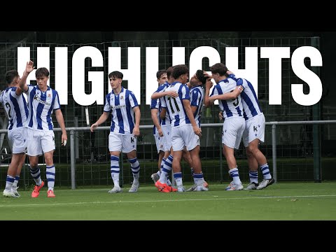 HIGHLIGHTS | División Honor Juvenil 2 - 0 Antiguoko | Zubieta | Real Sociedad