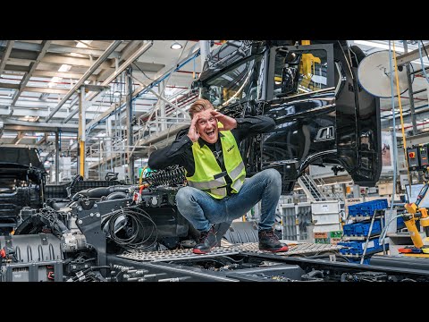 MY V8 DREAM! 🤩 Behind the scenes at Scania production in Zwolle!
