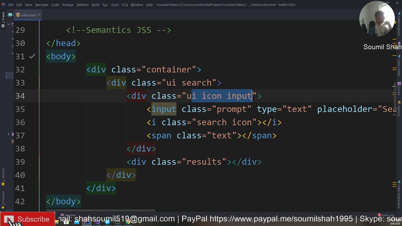 Semantics UI Input Auto Complete Explained