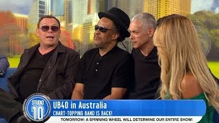 Ali, Astro and Mickey From UB40! | Studio 10