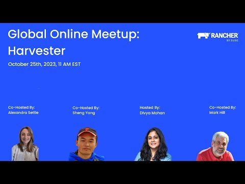 Global Online Meetup: Harvester