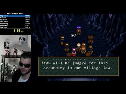 Wild Arms No ACE Speedrun RTA 1:35:14 (Harima Halloween Special)