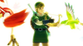 Zelda Skyward Sword - 100% Walkthrough Part 17 No Commentary Gameplay Farore's Courage & Thunderland