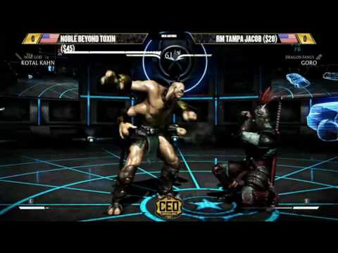 "BBR" MKX AT CEO2016 - NOBLE BEYOND TOXIN vs RM TAMPA JACOB  (1080p HD)