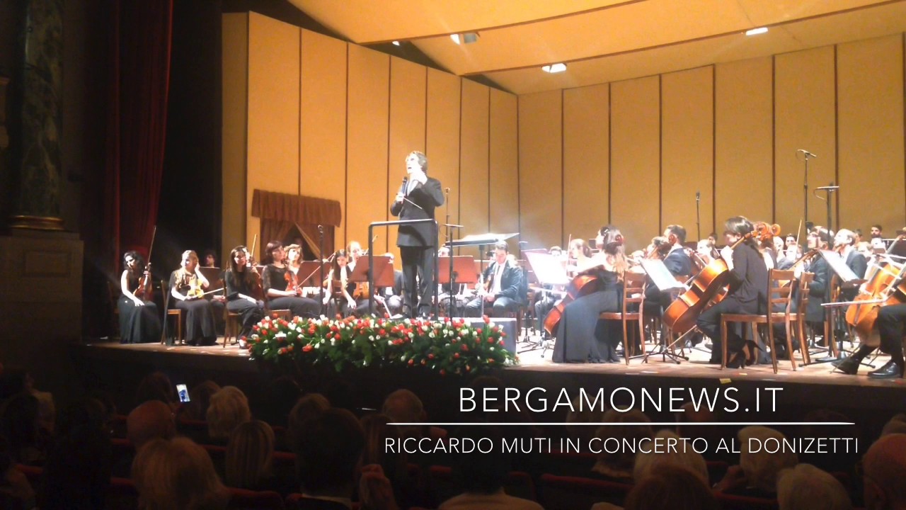 Il discorso di Riccardo Muti al Donizetti