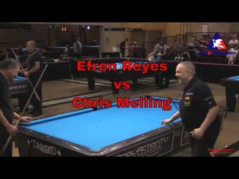 ACD 2018 Efren Reyes vs Chris Melling