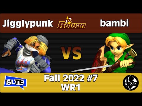 Rowan SSBM Fall 2022 #7: Jigglypunk (Sheik) Vs. bambi (YL) - WR1