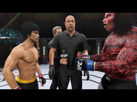 UFC 2 - Bruce Lee vs. Red Demon - Crazy UFC 👊🤪