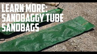 Sandbaggy Monofilament Tube Sandbags - Last 1-2 Years