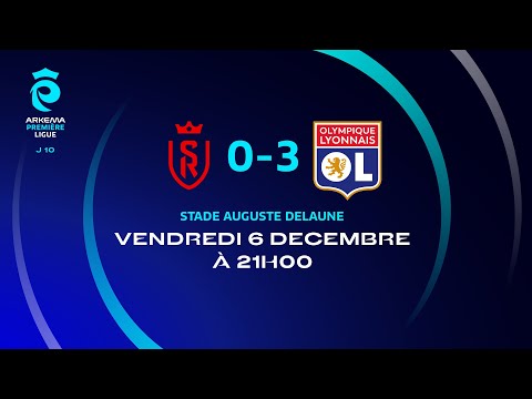 J10 : Reims – Ol. Lyonnais (0-3), le résumé