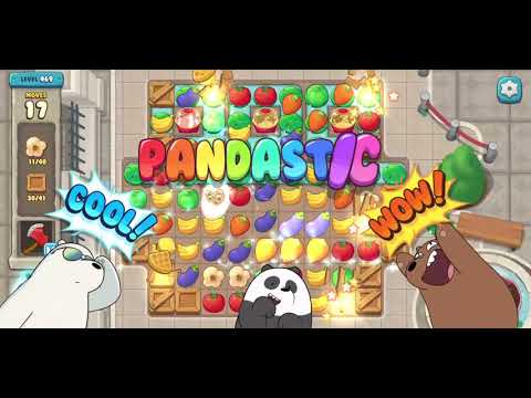 We Bare Bears Match3 Repairs Level 469 - No Boosters