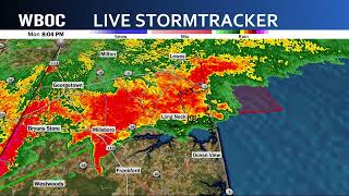 WBOC / WMDT - July 22, 2024 Tornado Warning coverage