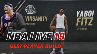 Best Player Build In NBA Live 19 | Best Player Build To Shoot, Dunk & Break Ankles In NBA Live 19