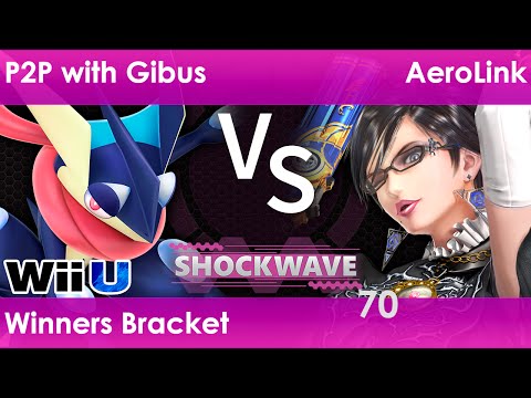 SW 70 Smash 4 - P2P with Gibus (Greninja) vs Evo G | AeroLink (Bayonetta) - Winners Bracket