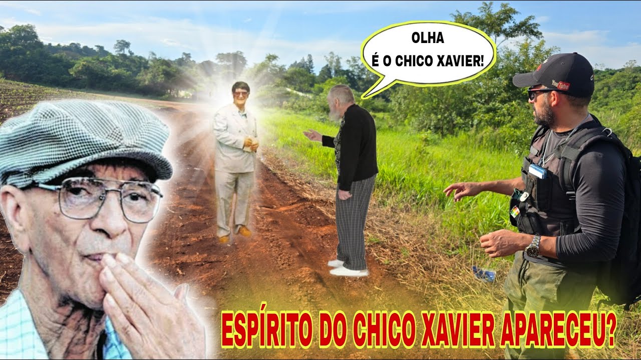 CHICO XAVIER APARECEU EM ESPÍRITO NA CASA DESSE HOMEM, RELATO IMPRESSIONANTE - SPIRITBOX