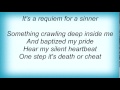 Sinner - Requiem For A Sinner Lyrics
