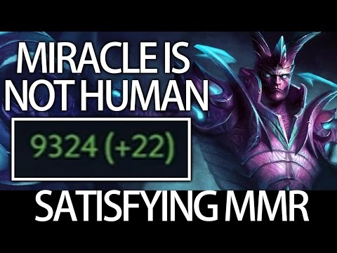 Satisfying MMR Miracle is NOT HUMAN Carry TB Dota 2 Top Player