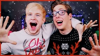 Ultimate Christmas Quiz!! with Evan Edinger and Lucy Moon || LukeIsNotSexy
