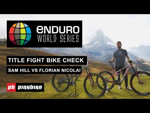 EWS Title Fight Bike Check | Sam Hill VS Florian Nicolai