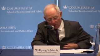 CGEG - Schäuble, Europe: The Current Situation and the Way Forward