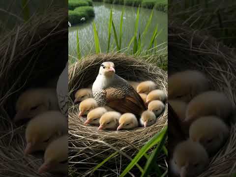 Scaly-Breasted Munia Nesting in Rice Paddy Tranquility #munia #birdnest #nature #birds #wildlife