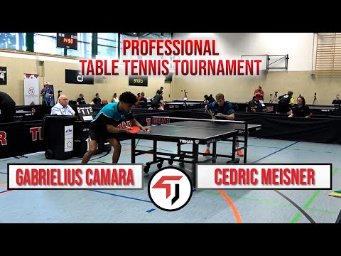 TomorrowTT PRO tournament - Gabrielius Camara vs Cedric Meisner - Group 1.