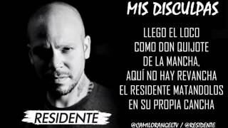 MIS DISCULPAS - RESIDENTE (LETRA) (RIP TEMPO)