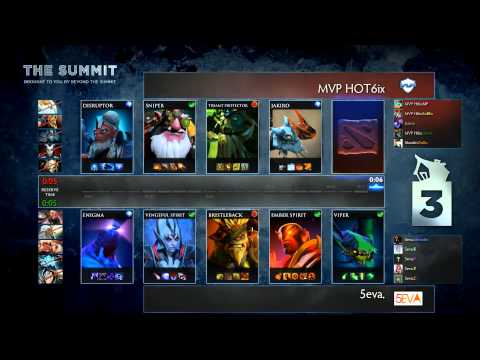 5EVA vs MVP Hot6 - Game 2 (Summit 3 - SEA Phase 2) - LD & GoDz