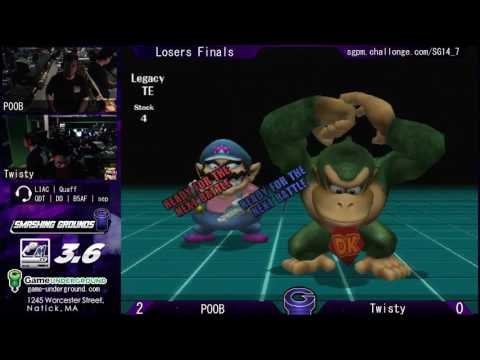 SG at GU 14.7 LF - POOB (Donkey Kong) vs. Twisty (Wario)
