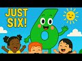 Just Six Learn Number 6 With Fun Animation Song For Kids Ava Kids