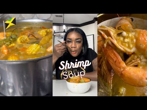 HOW TO MAKE SHRIMP SOUP|Seafood Soup| The Raina’s Kitchen