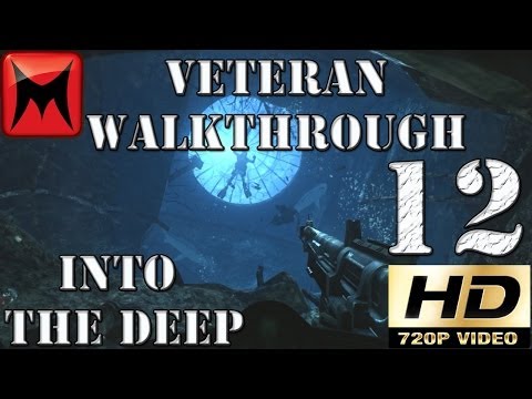 Call of Duty Ghosts Veteran Campaign Walkthrough Mission 12 "Into The Deep" HD720p