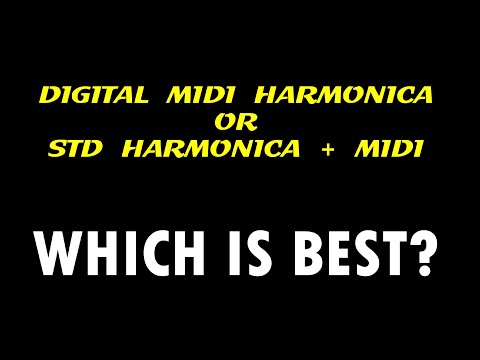 MIDI HARMONICA or STD. HARMONICA + MIDI - WHICH IS BEST? (Brendan Power - Harmonica & iPad #10)